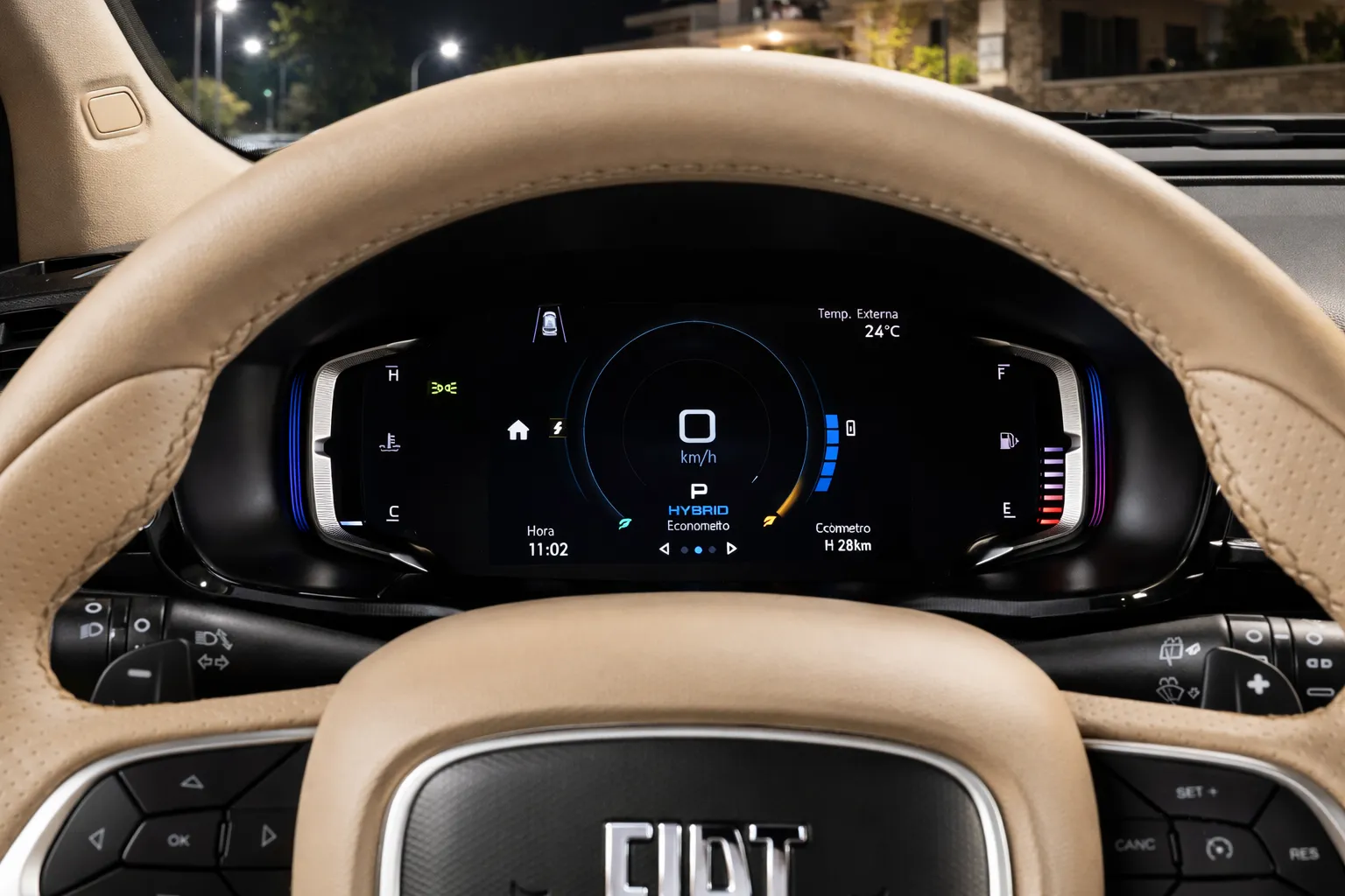 Fiat Pulse Impetus Hybrid 2026 com foco no design frontal