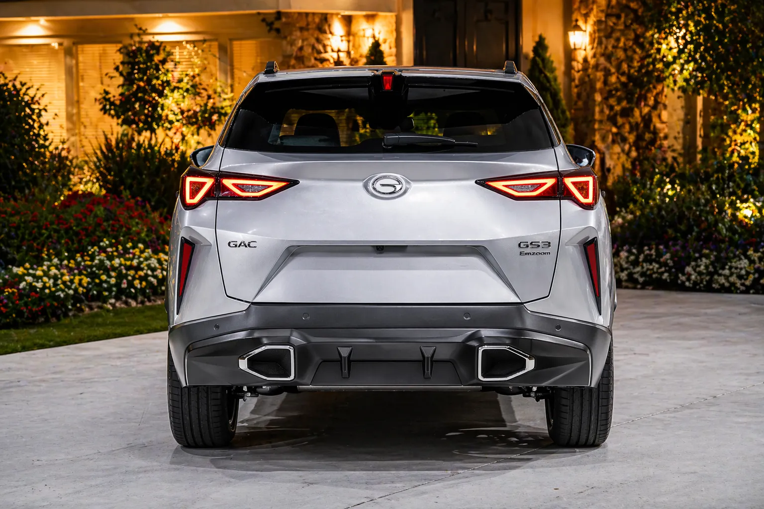 Interior do GAC GS3 Elite com foco na cabine