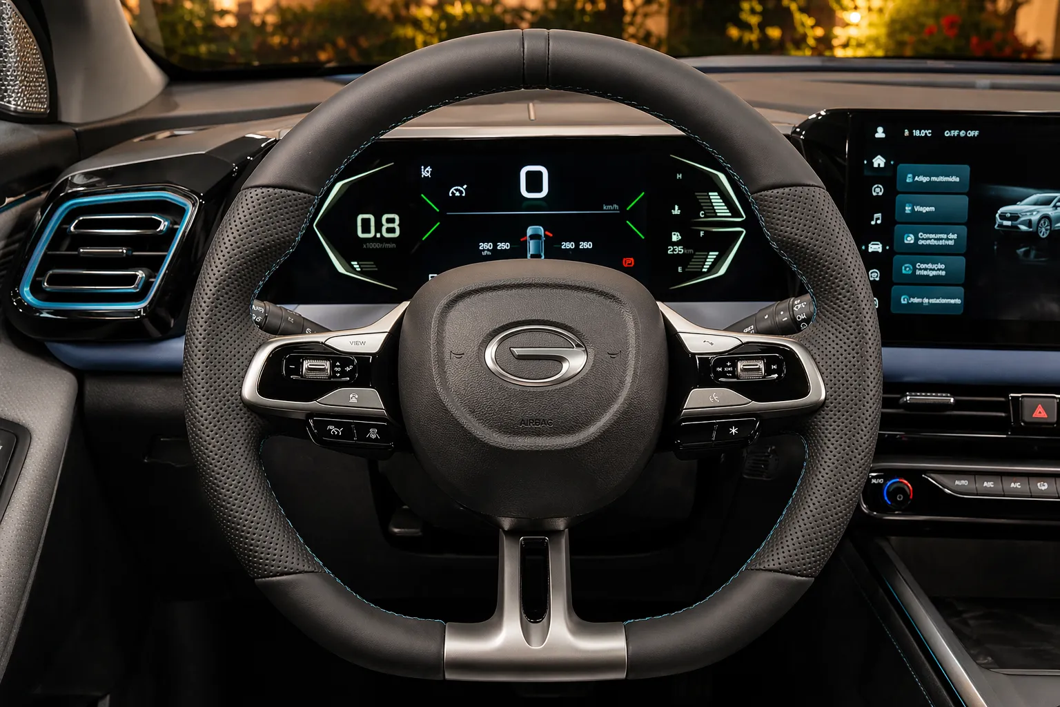 GAC GS3 Elite 2026 com destaque para itens de série