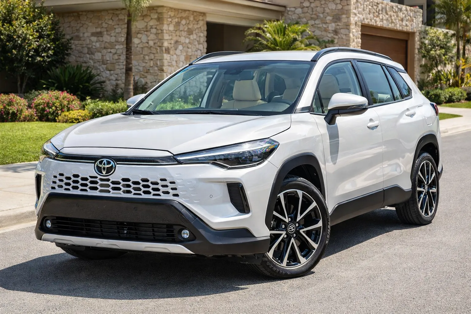 Toyota Corolla Cross XRE 2026 PCD vista frontal