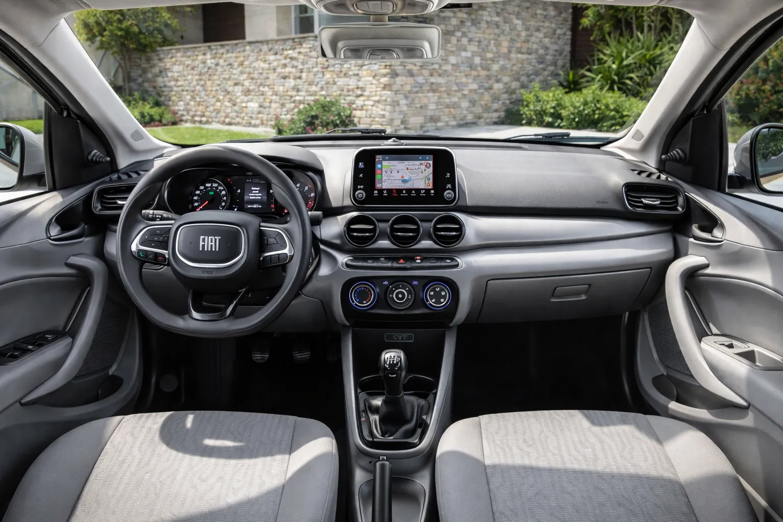 Fiat Cronos Drive 1.3 CVT 2023 em uso urbano