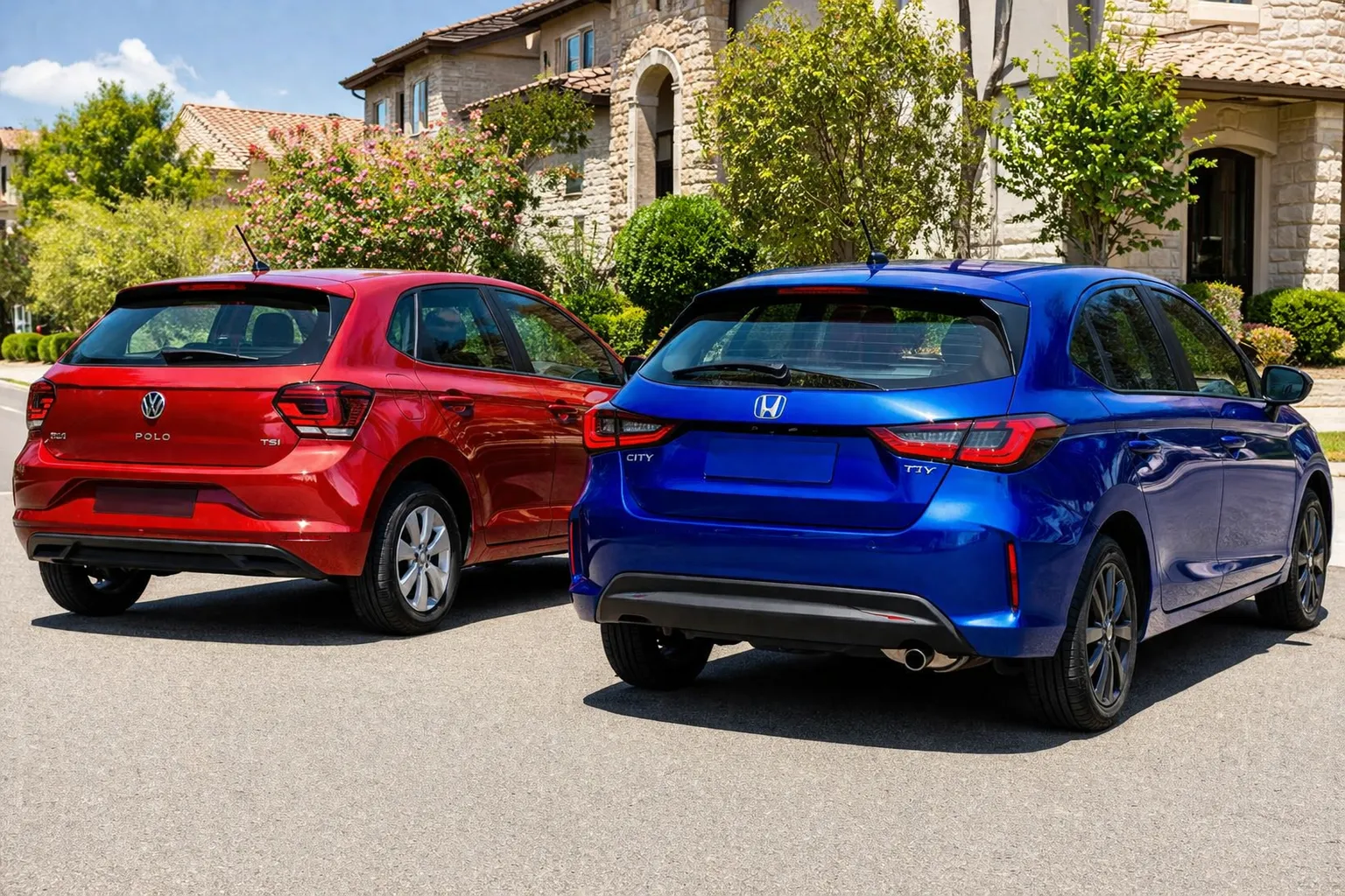 Foto Honda City Hatch LX vs VW Polo Sense PCD 2026