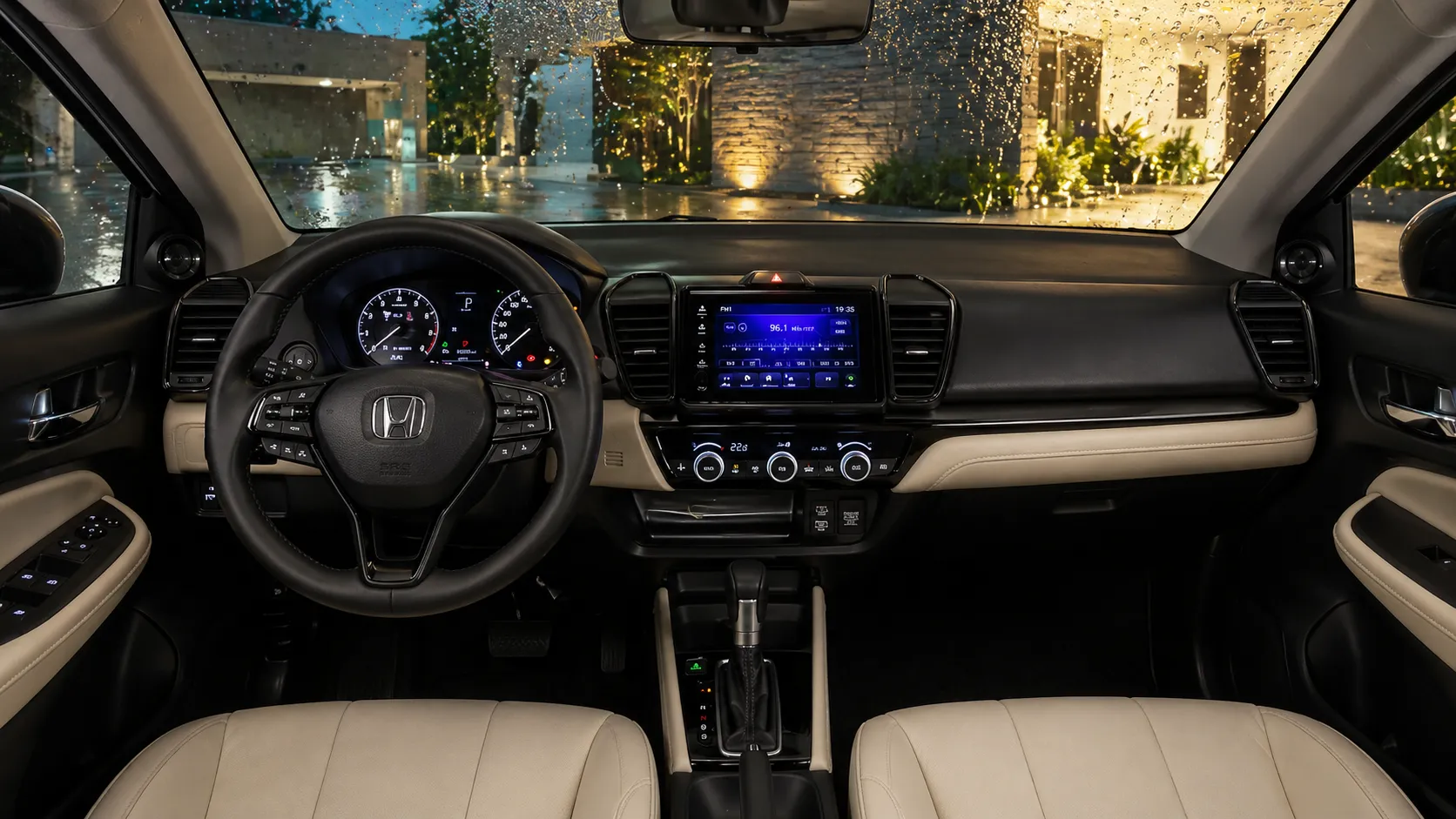 Porta-malas do Honda City Sedan EX 2023 para cadeira de rodas dobrável e bagagens