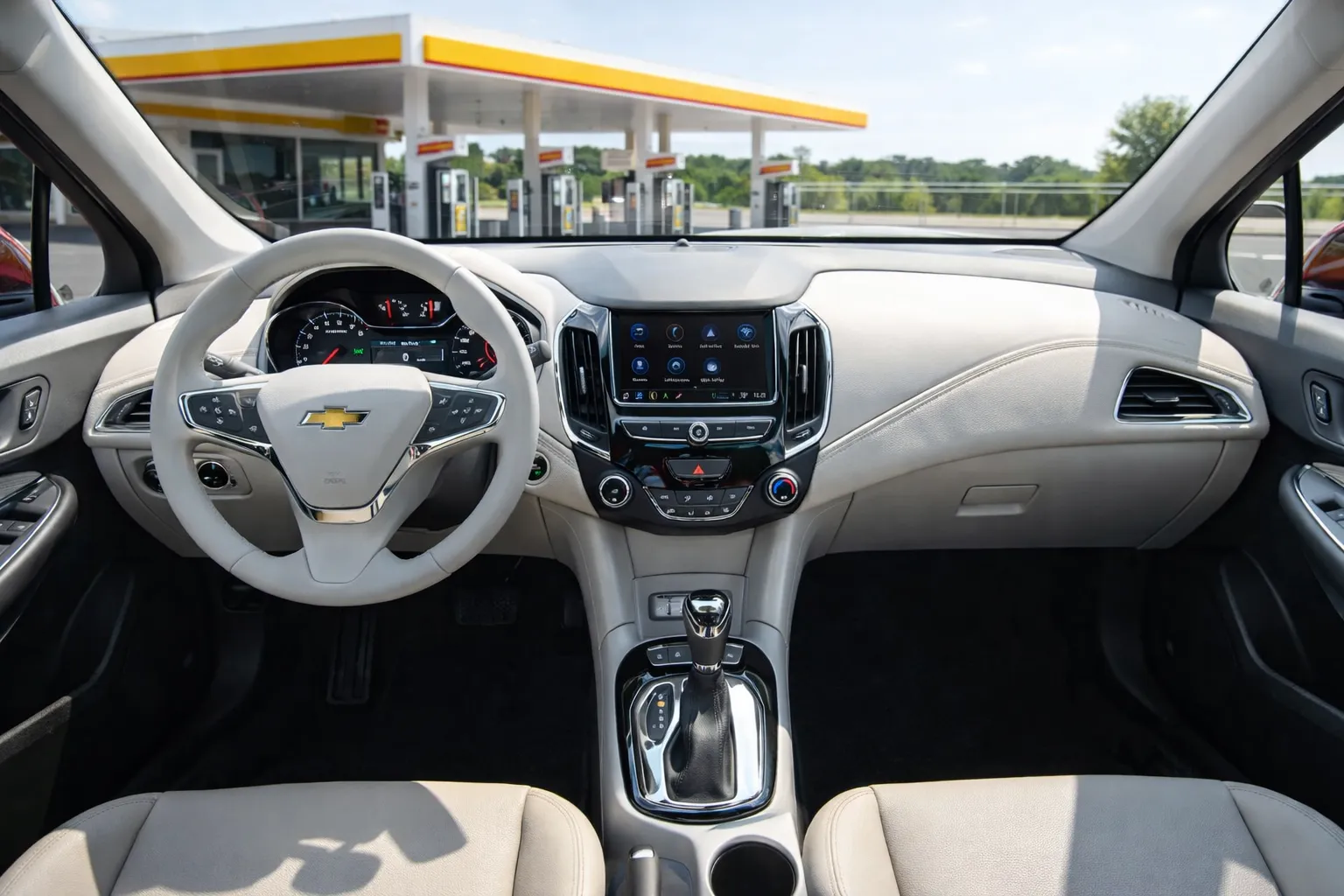 Interior do Chevrolet Cruze 2023