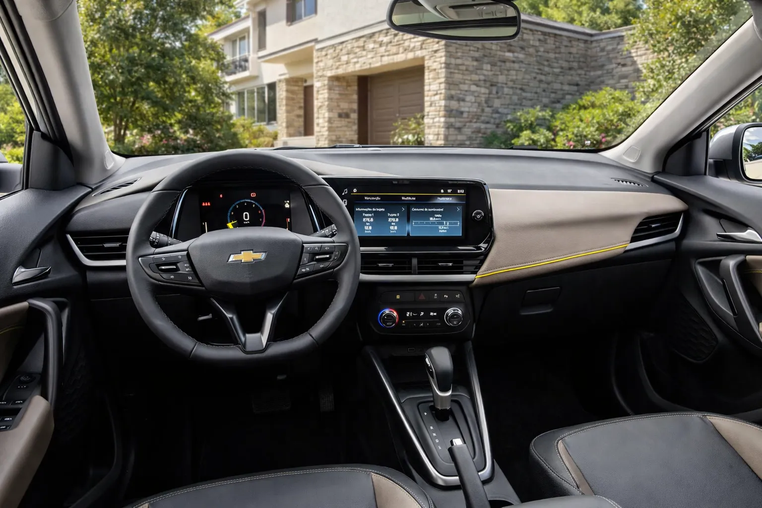Interior do Chevrolet Tracker 2026 em detalhes