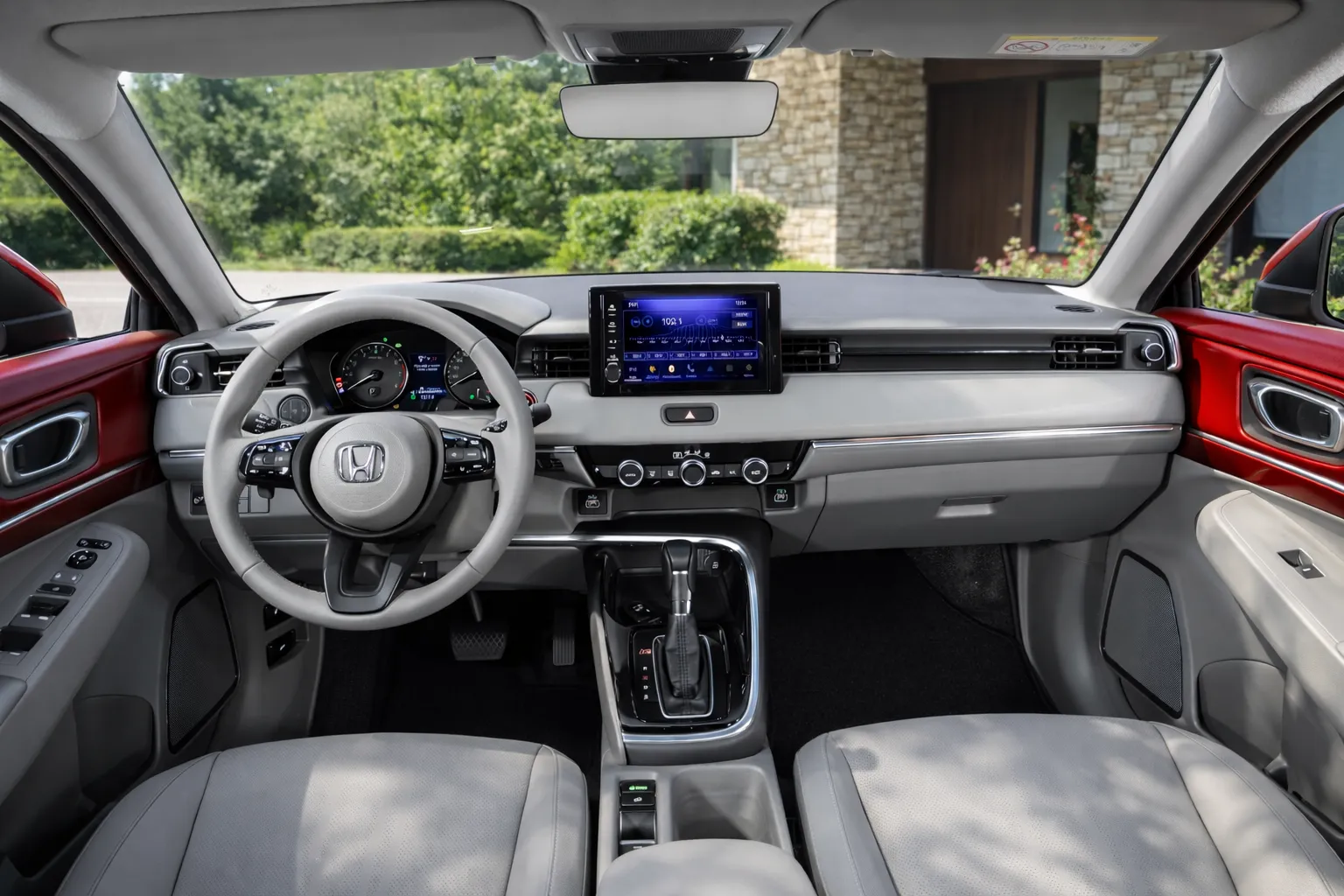 Interior do Honda HR-V 2026 em detalhes