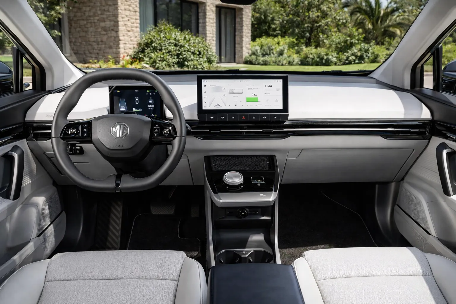 Interior do MG4 Comfort em detalhes 2