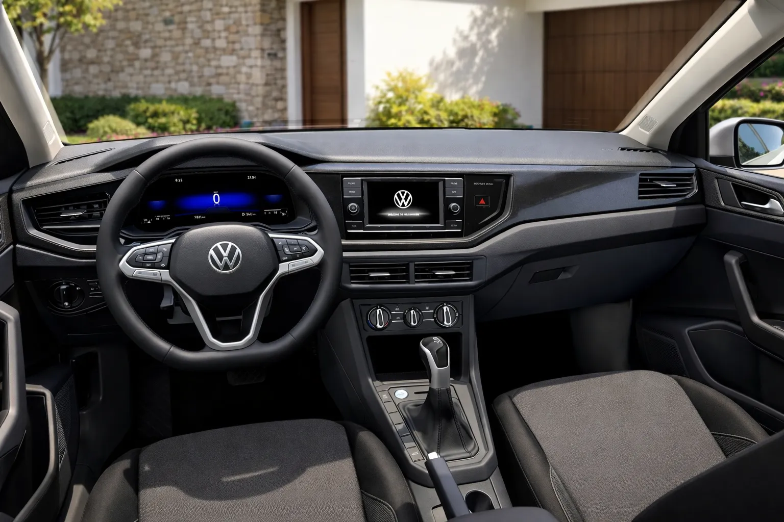 Cabine do Volkswagen Polo 2023