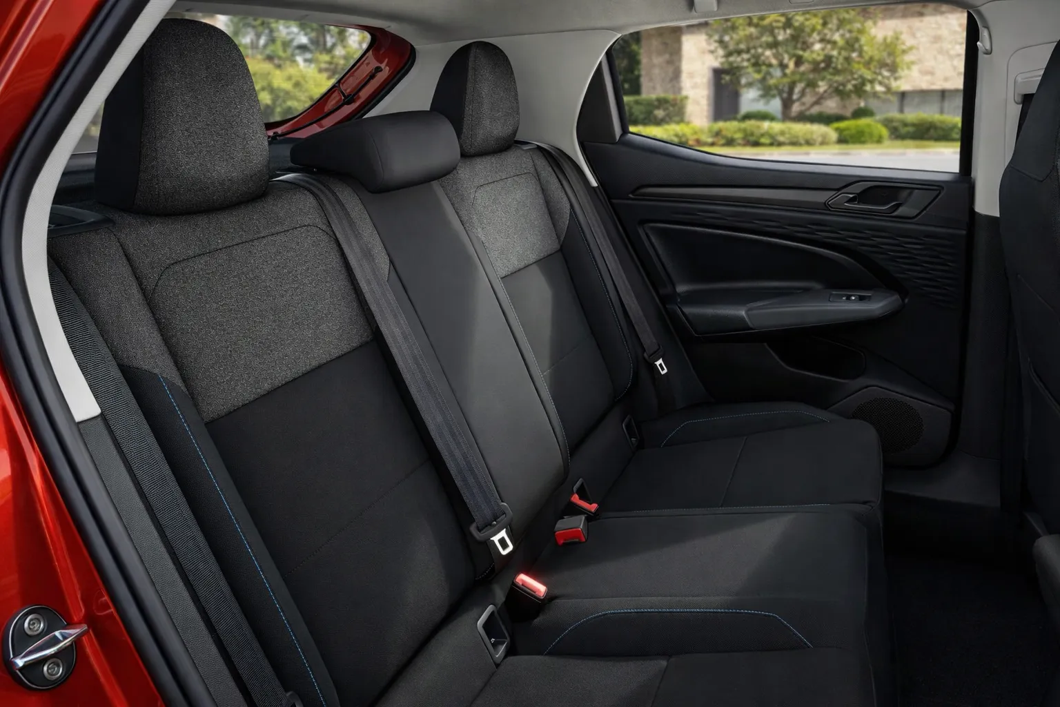 Interior do Volkswagen Tera 2026 estacionado