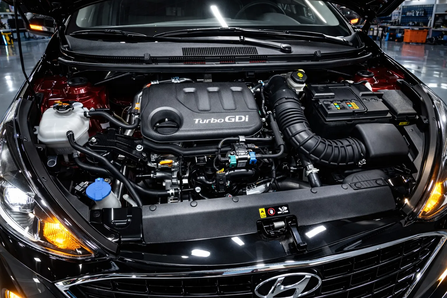 Motor do Hyundai HB20 Turbo 2023