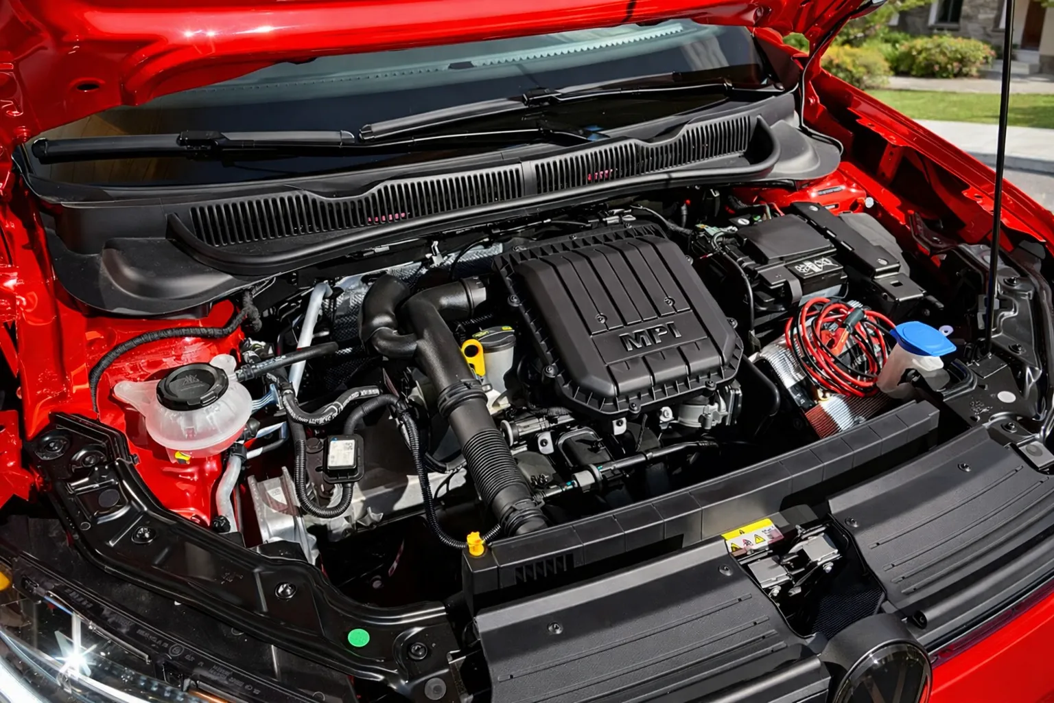 Motor do Volkswagen Tera 2026 em destaque