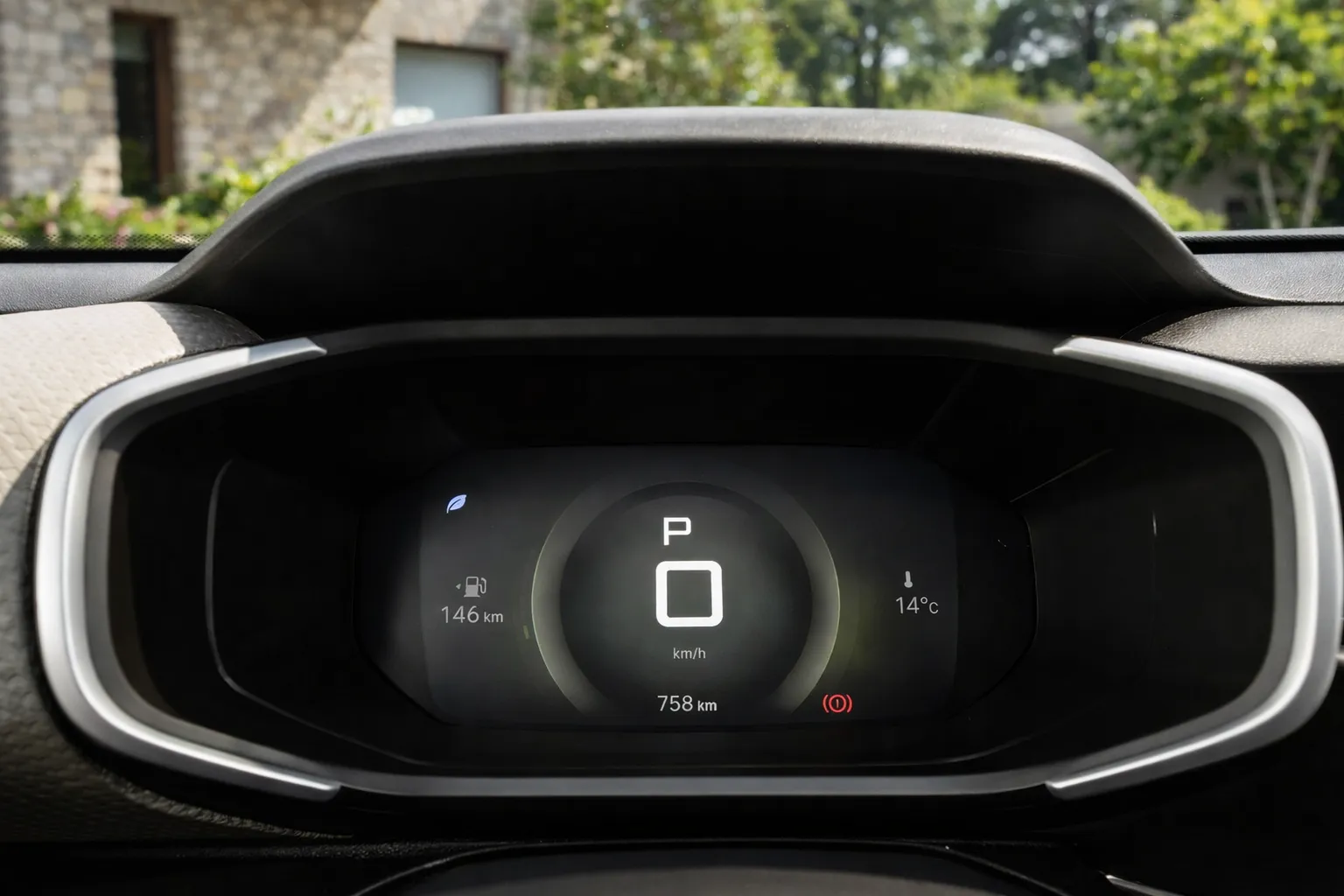 Painel digital do Citroën Basalt