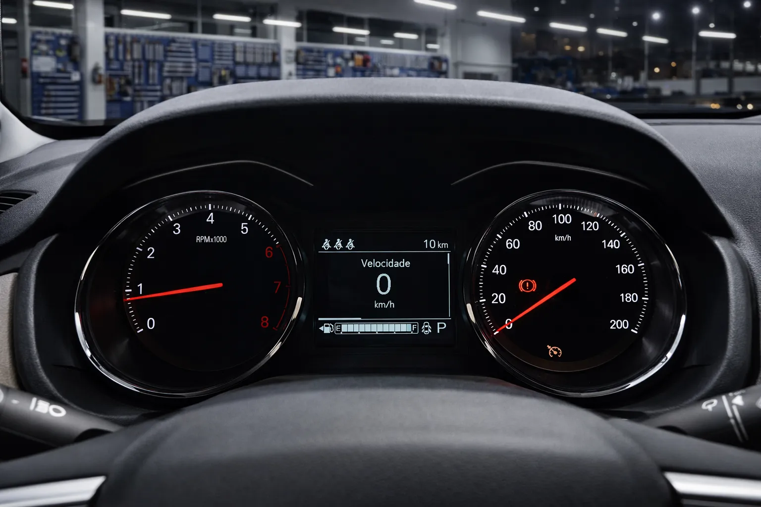 Painel do Chevrolet Onix 2023