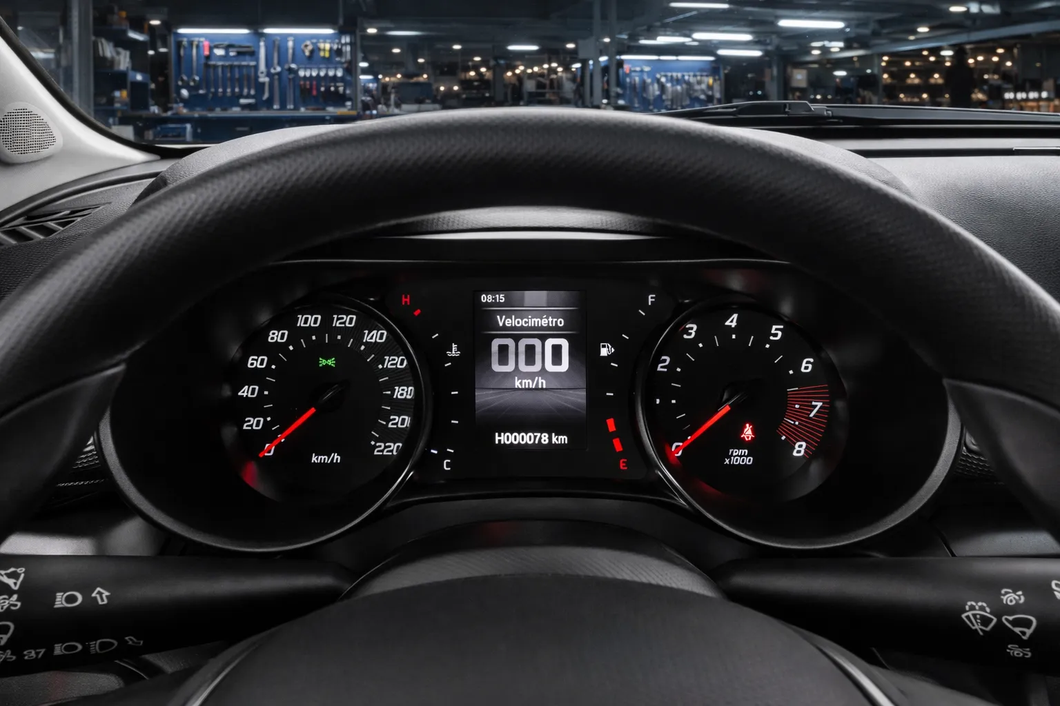 Painel do Fiat Cronos 2023