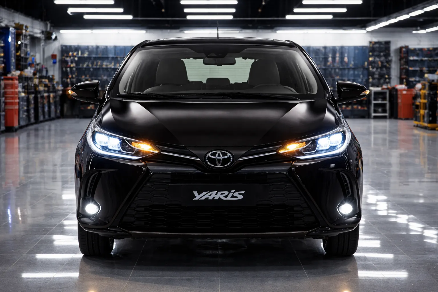 Toyota Yaris 2023 na oficina