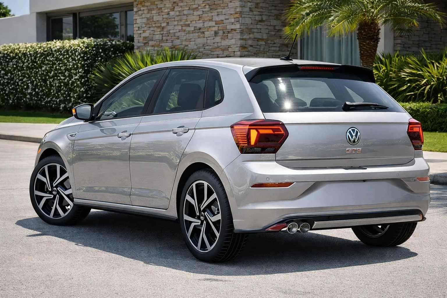 Volkswagen Polo GTS em manhã ensolarada