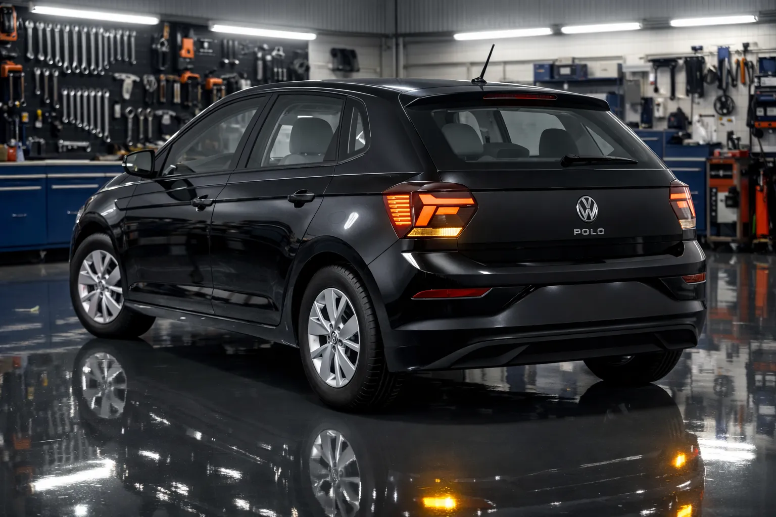 Volkswagen Polo no ambiente de oficina