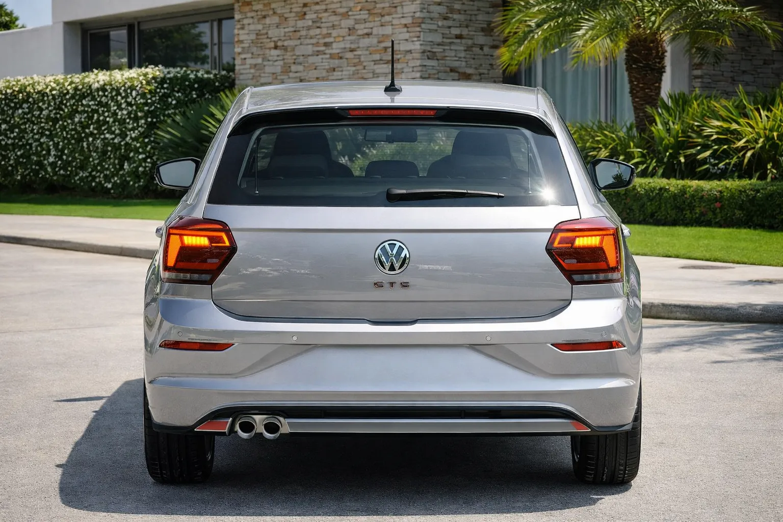 Volkswagen Polo sob o sol