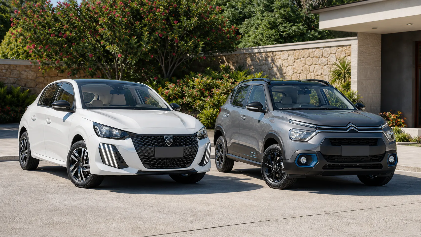 comparativo-pcd-peugeot-208-active-turbo-vs-citroen-c3-you-turbo-2026