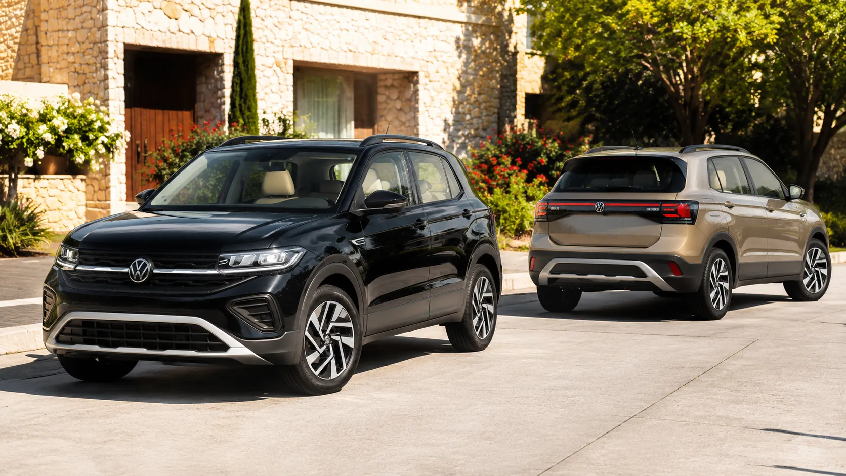 comparativo-pcd-volkswagen-t-cross-sense-10-tsi-vs-highline-14-tsi-2026