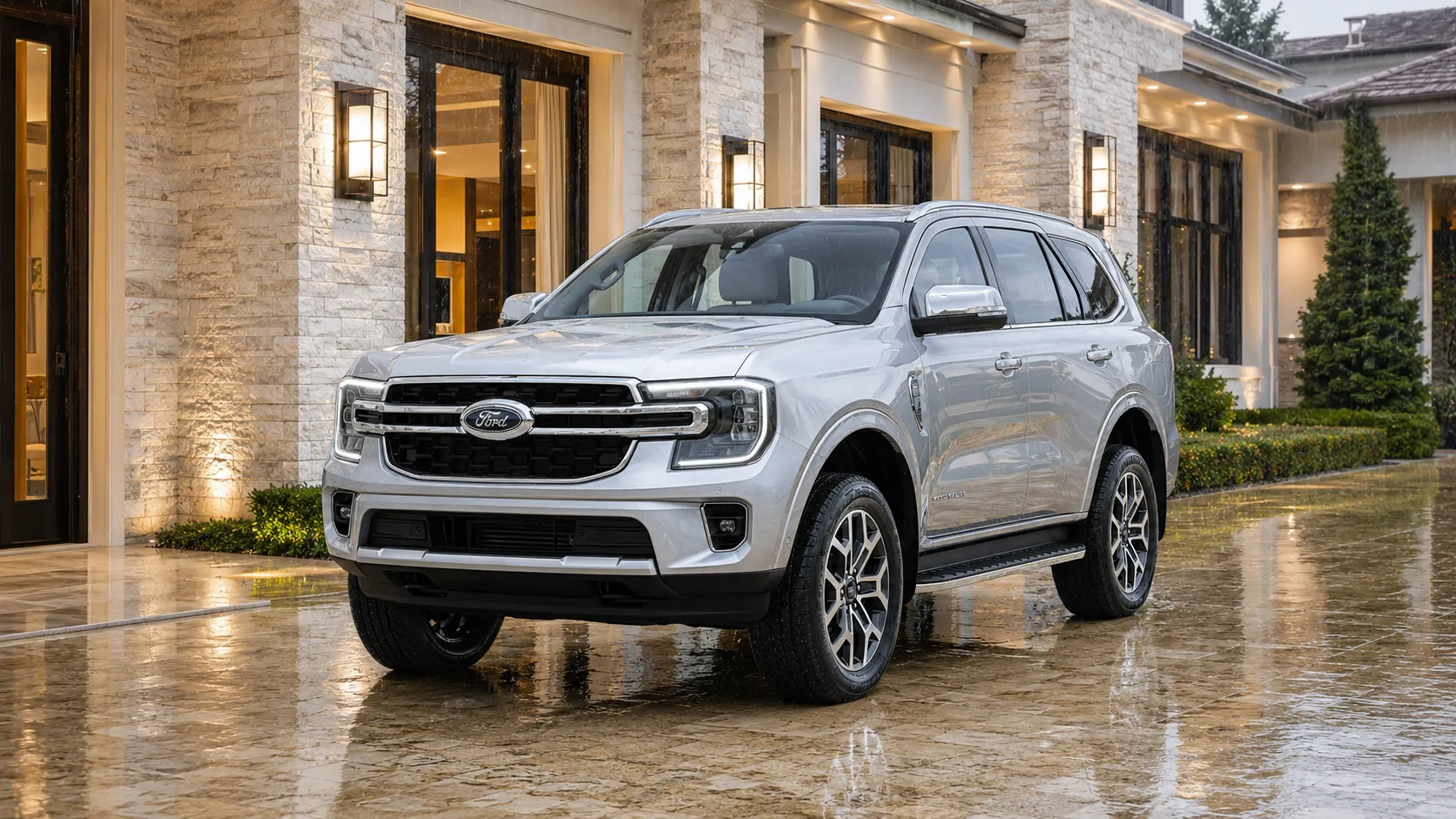 Engenharia automotiva do Ford Everest Titanium 2.3 2026: motor, câmbio, 4×4, ADAS e robustez