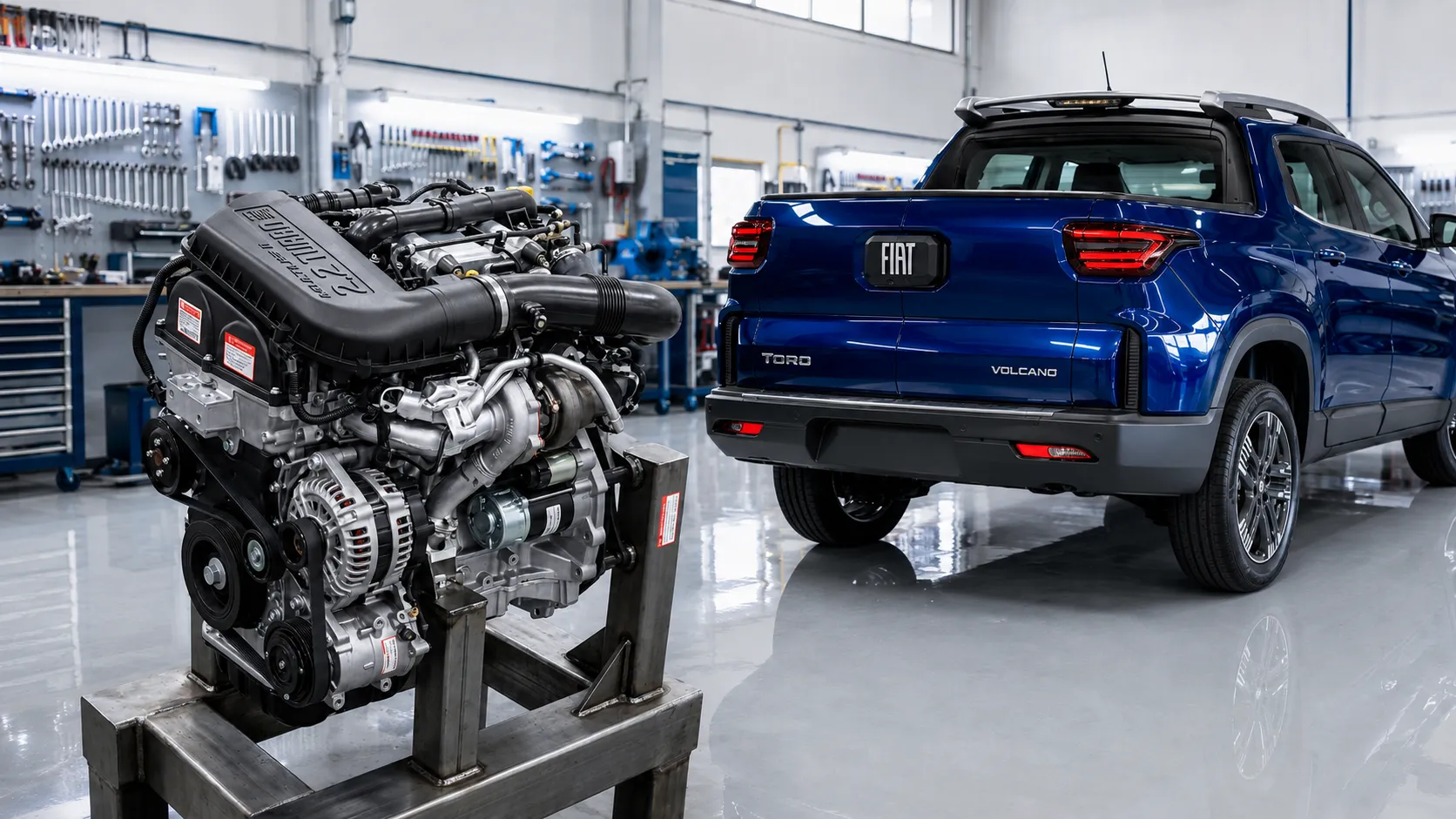 Fiat Toro Volcano 2.2 Turbo Diesel 2026: ficha técnica explicativa de motores e câmbio