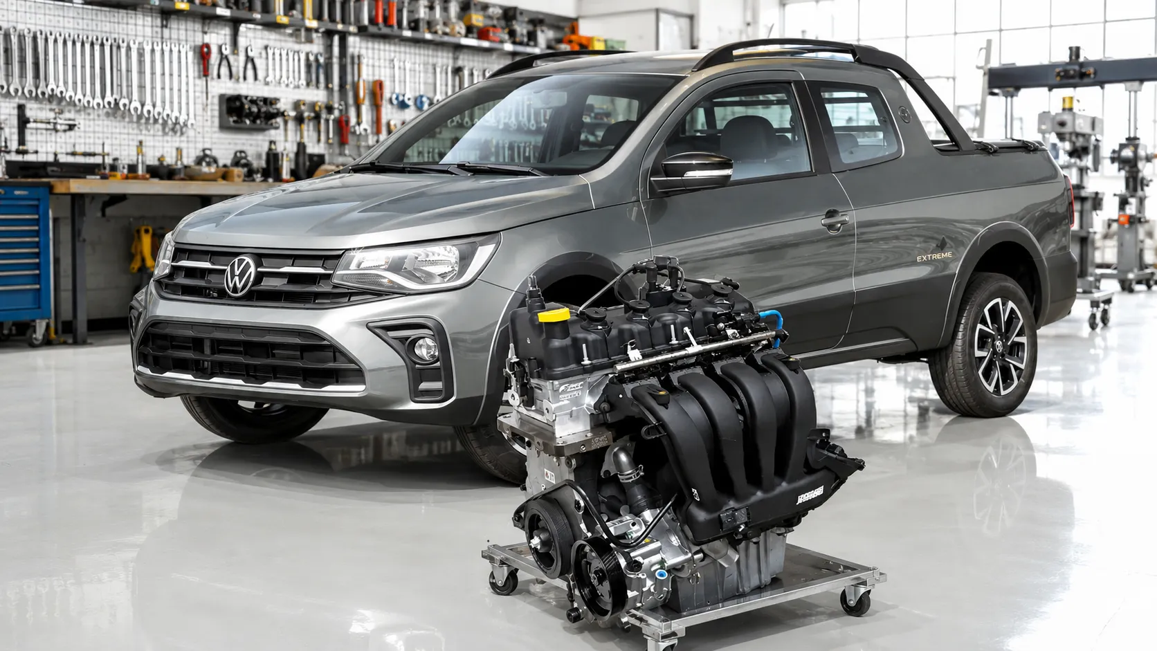 Motor VW EA211 MSI é descendente dos AP? Saveiro 2026