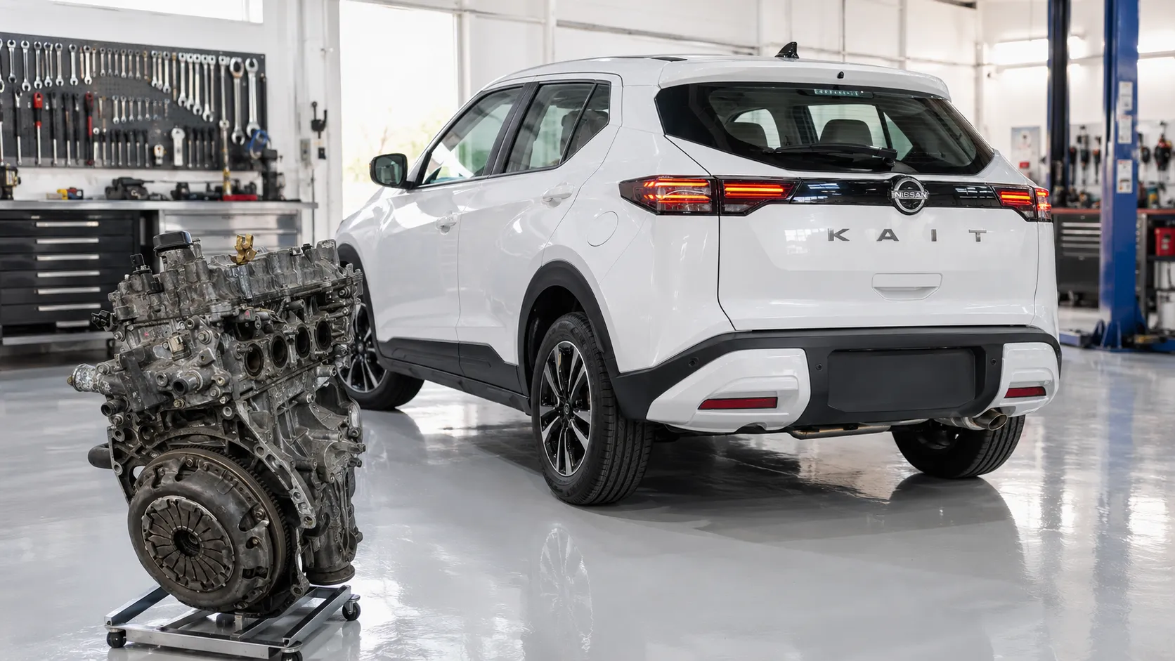 Nissan Kait Active PCD 2026: guia de oficina mecânica, manutenção, motor 1.6, câmbio CVT e pós-garantia