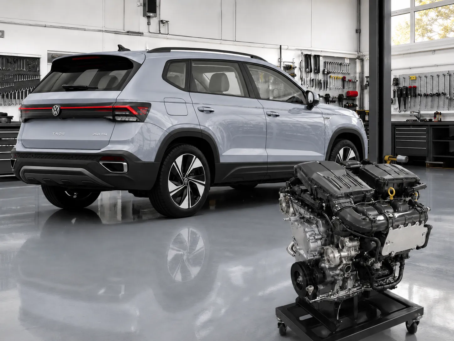Volkswagen Taos Comfortline 2026 PCD: guia de oficina mecânica, motor EA211, câmbio automático e pós-garantia