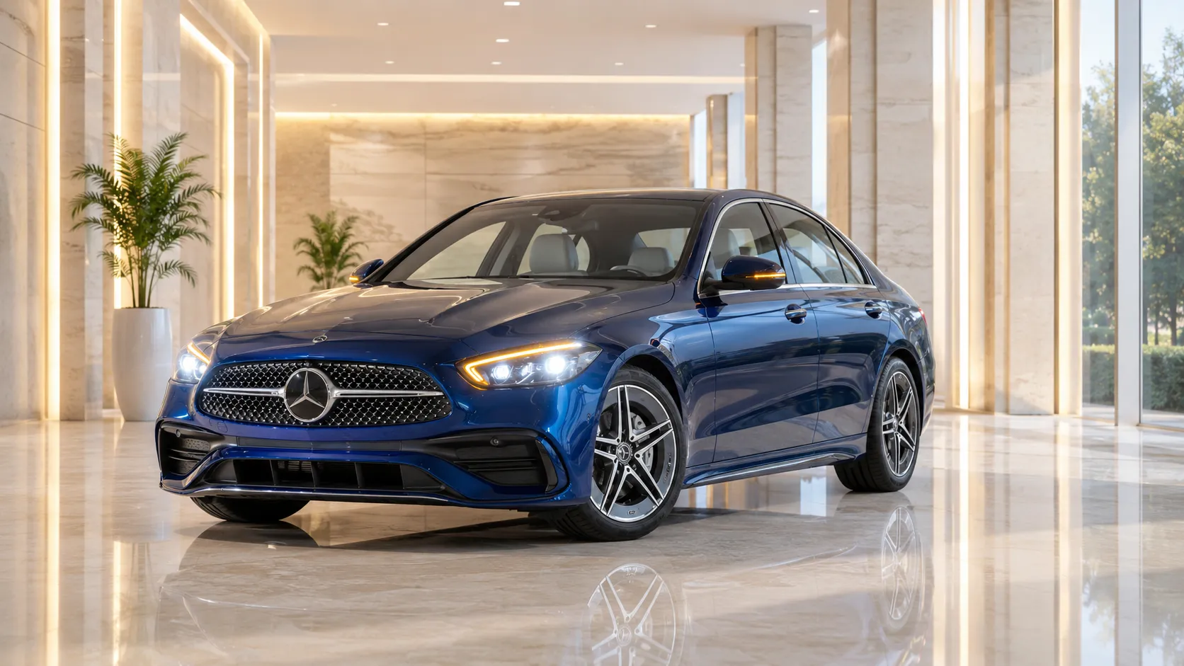 Mercedes-Benz C200 AMG Line 1.5 Turbo híbrido leve 2026 PCD Premium