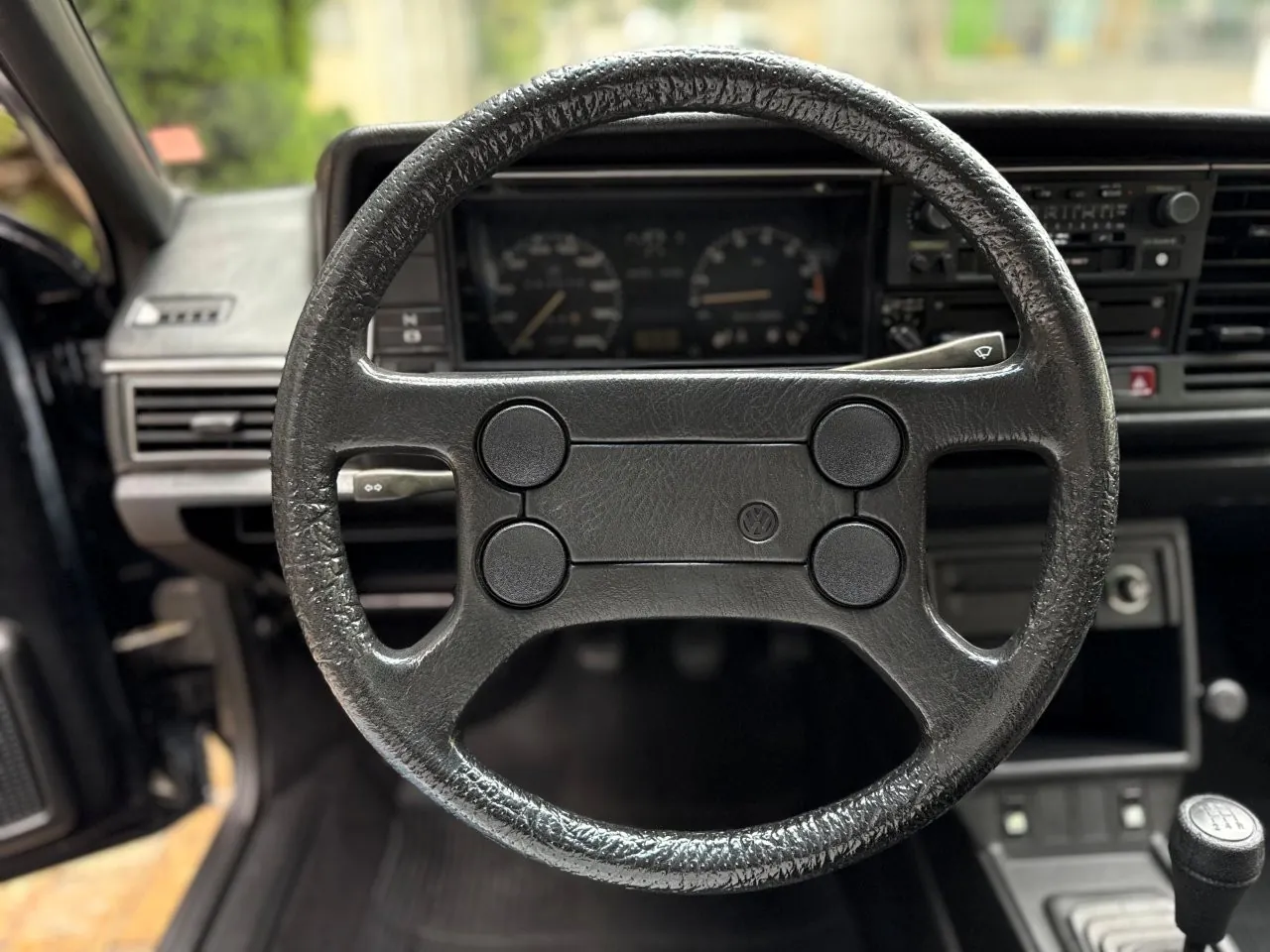 Interior Volkswagen Santana AP 1.8 CG carros clássicos para colecionadores