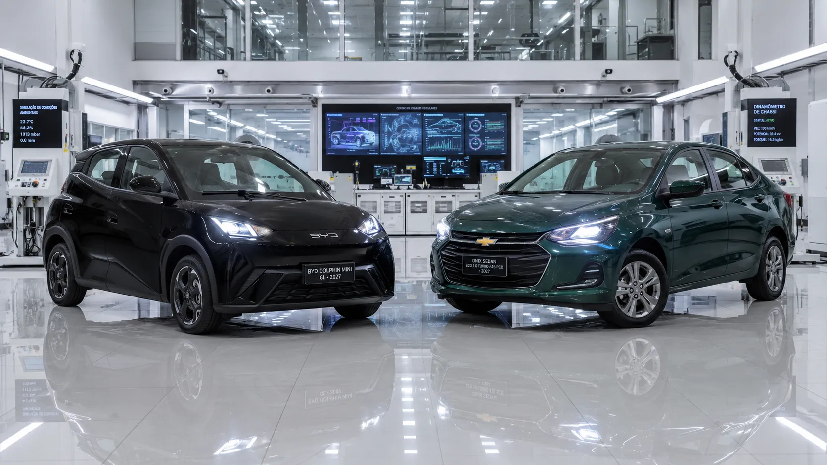 BYD Dolphin Mini GL elétrico ou Onix Sedan Eco a álcool? O TCO revela qual PCD pode pesar menos no bolso