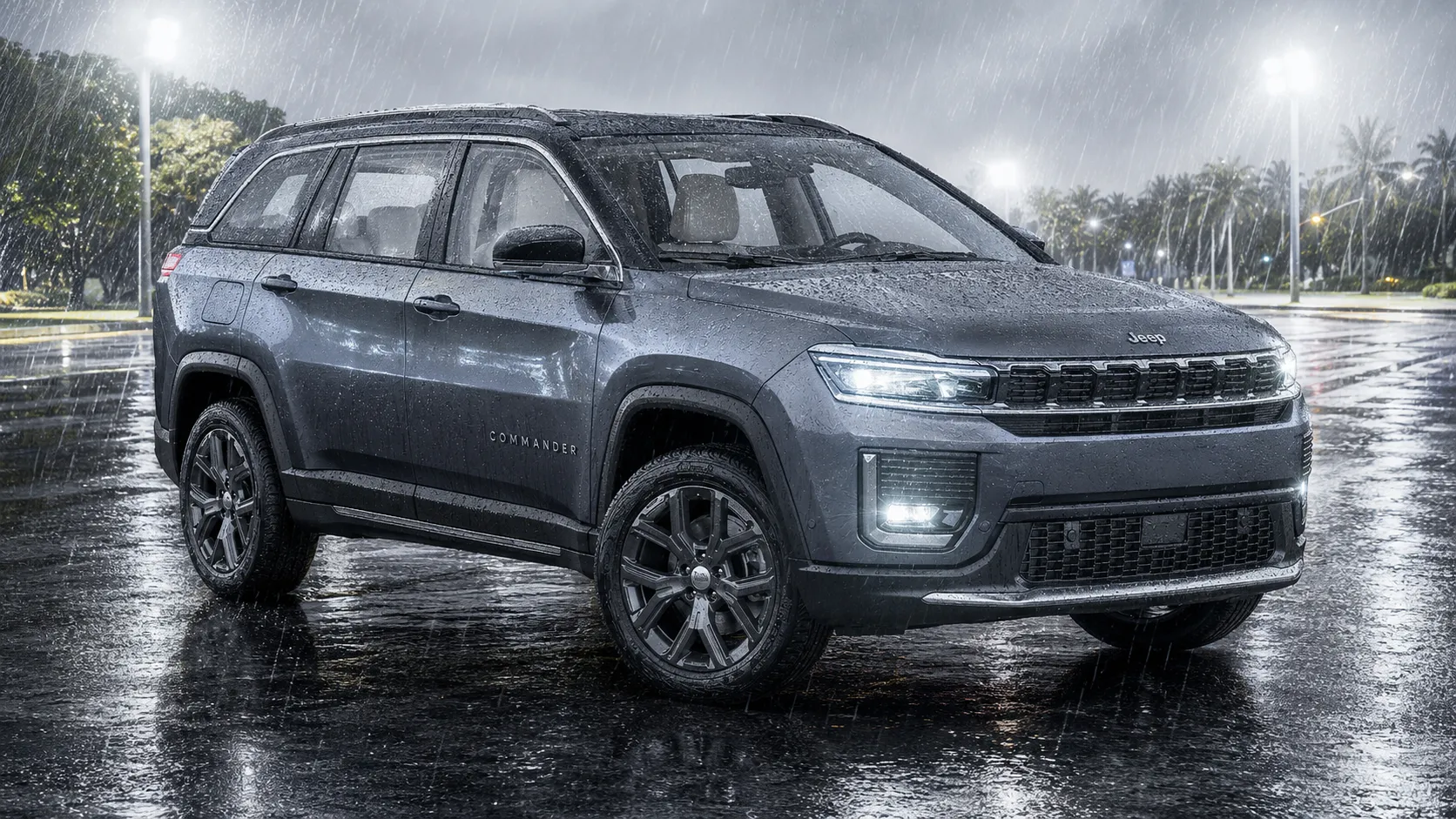 Engenharia de impacto automotiva do Jeep Commander Longitude 2027: colisões, longarinas e segurança estrutural