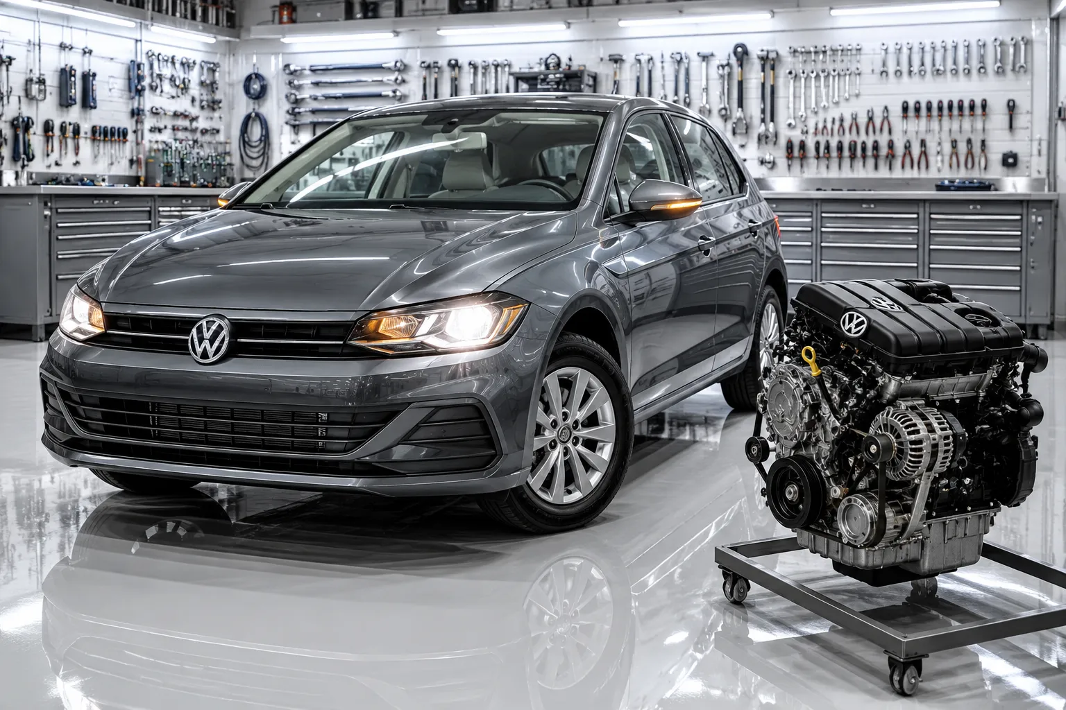 Volkswagen Polo Sense 2023 PCD seminovo: o que verificar na oficina antes de comprar