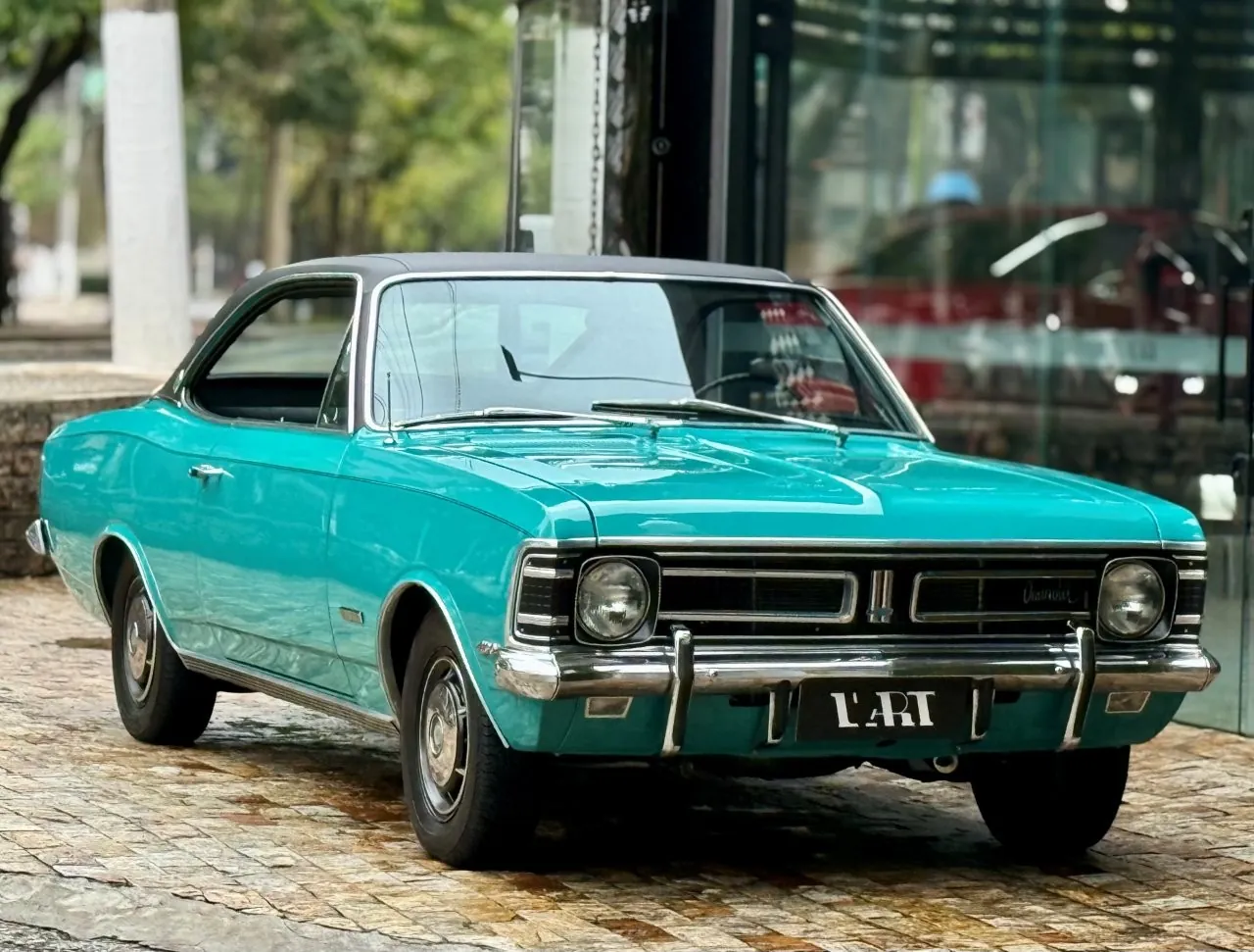 Chevrolet Opala Gran Luxo Coupé 1972 em vista lateral