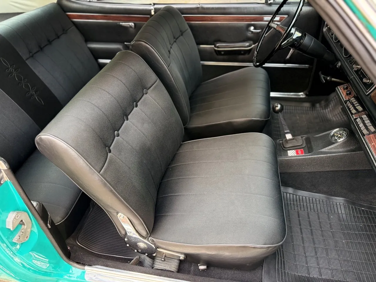 Rodas e freios do Chevrolet Opala Gran Luxo 1972