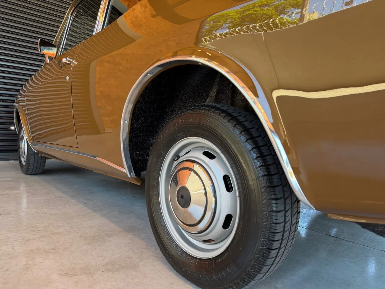 Parte inferior e pontos mecânicos do Ford Corcel I Coupé 1972