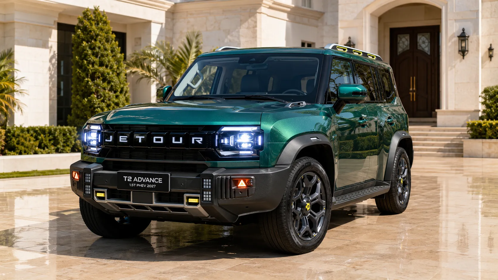 Jetour T2 Advance 2027: o SUV híbrido com visual de jipe custa quanto por mês?