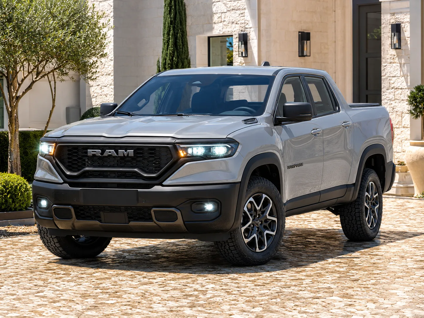 Ram Rampage Rebel 2027: diesel de 200 cv, caçamba de 980 litros e TCO que exige planejamento