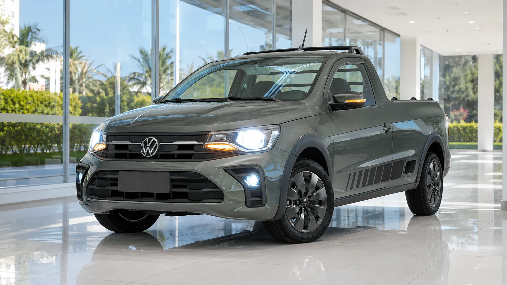Volkswagen Saveiro Trendline 1.6 2026 seminova: ficha, riscos e TCO