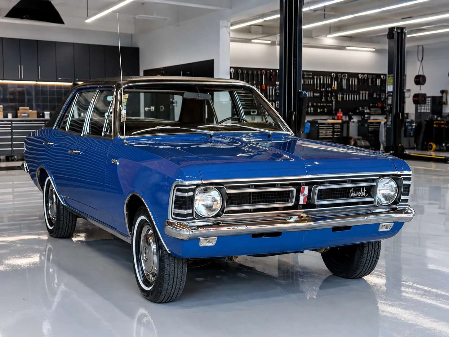 Chevrolet Opala 1971: ponta de eixo, pivôs e suspensão dianteira manutenção preventiva completa