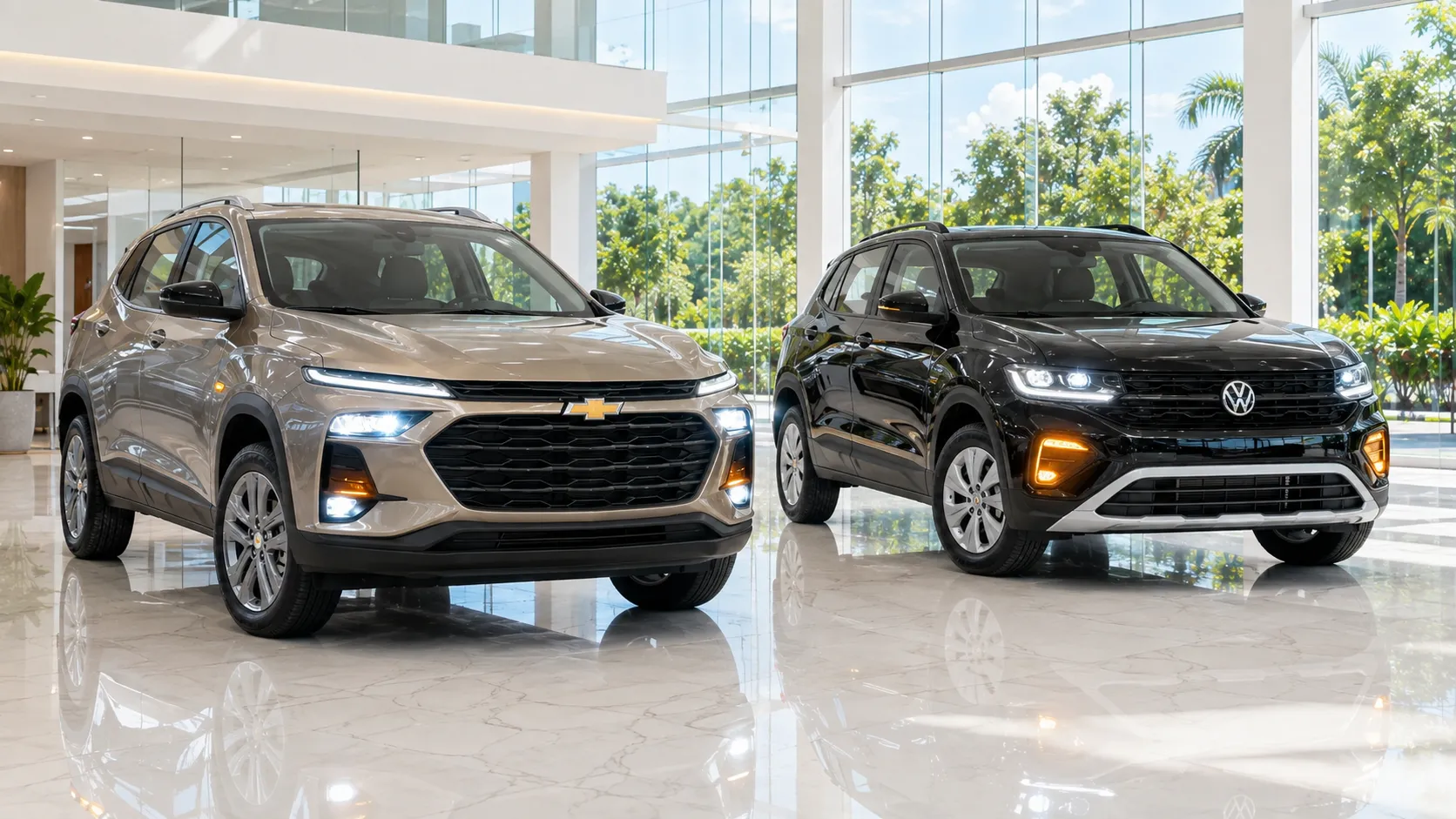 Tracker ou T-Cross por cerca de R$ 100 mil para PCD? Veja onde cada SUV ganha em 2027