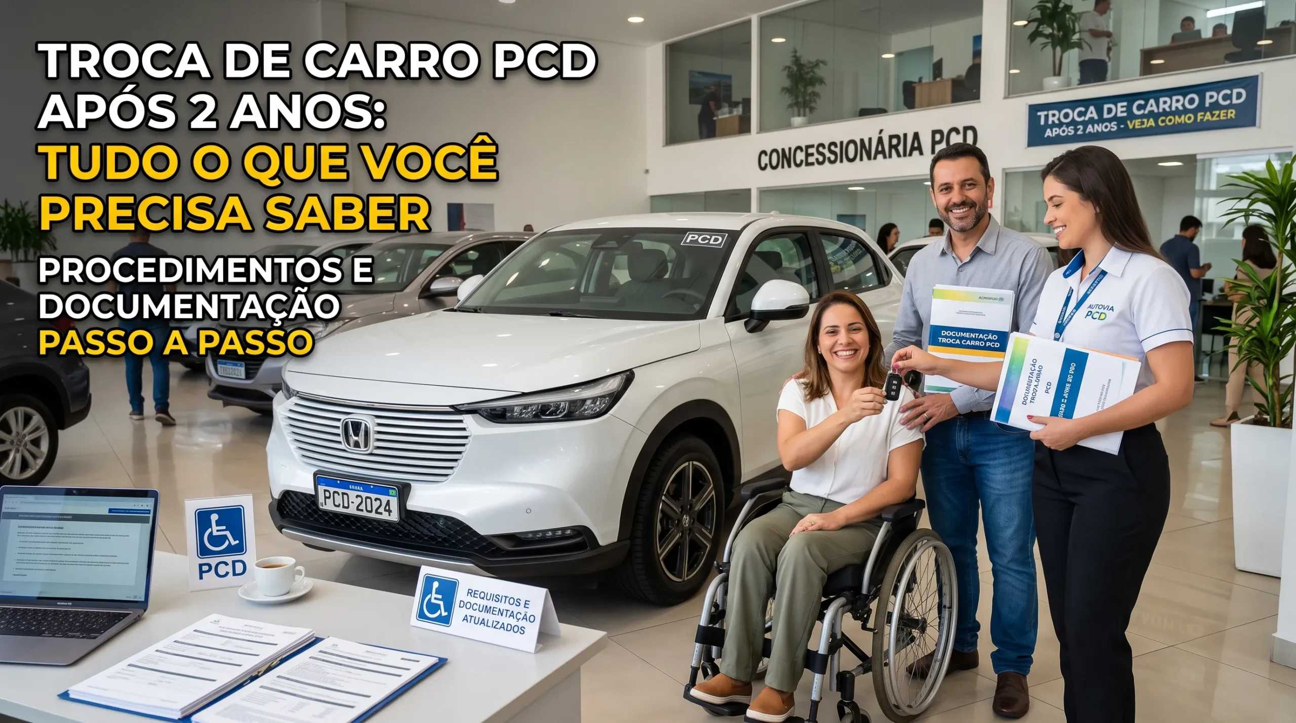 Vendeu o carro PCD após 2 anos? Veja quando a nova isenção pode ser usada