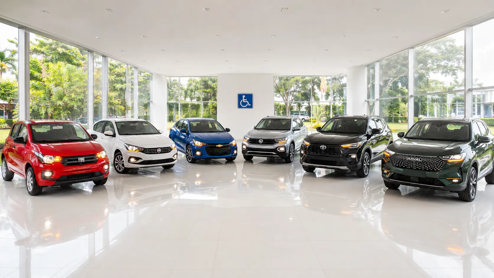 25 carros PCD 2027 confirmados até 30 de agosto