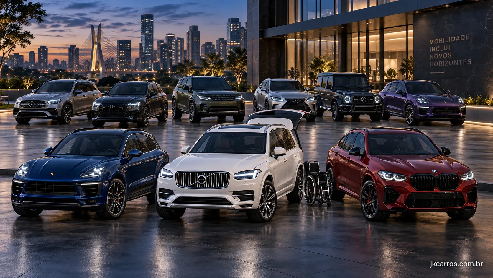 PCD acima de R$ 300 mil: 10 SUVs de luxo com conforto e acessibilidade