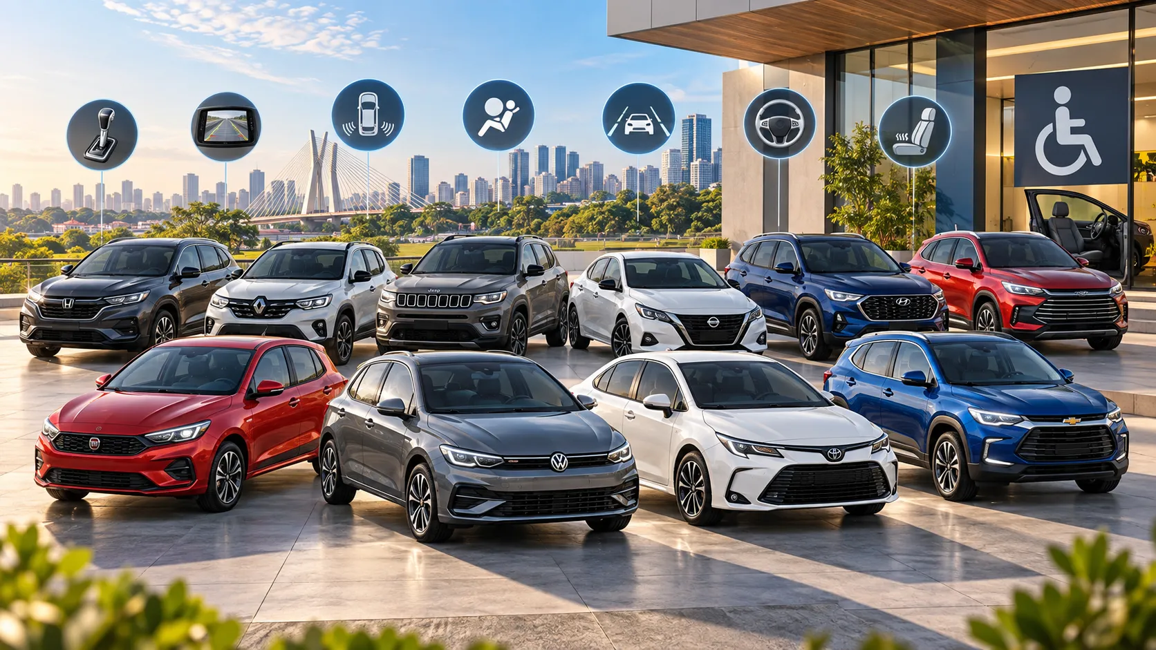 10 carros PCD 2027: qual entrega os equipamentos que você realmente precisa?